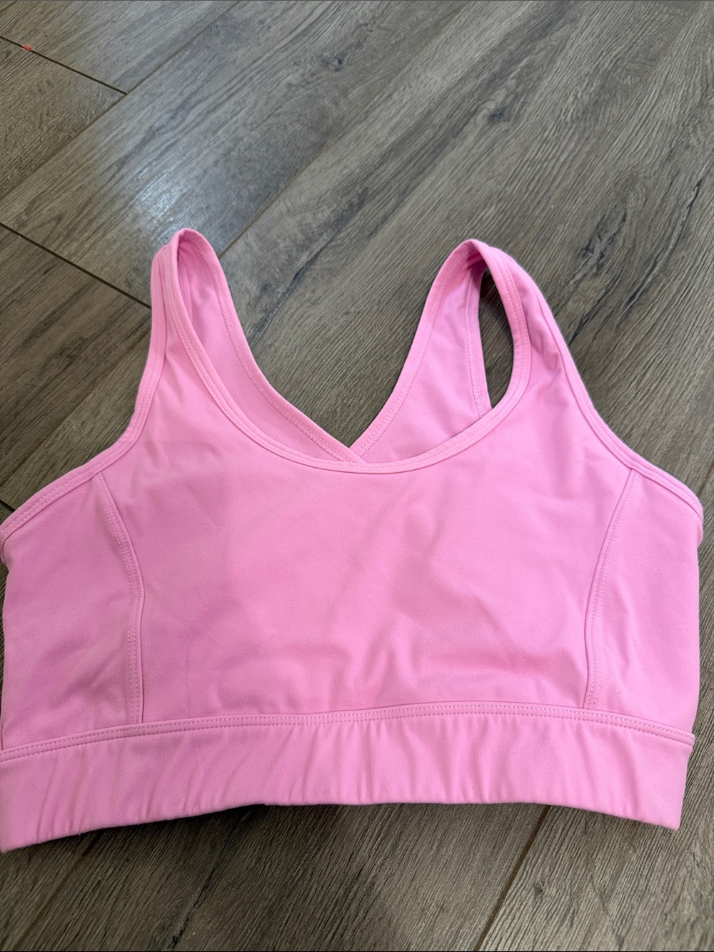 Nvgtn pink L sports bra